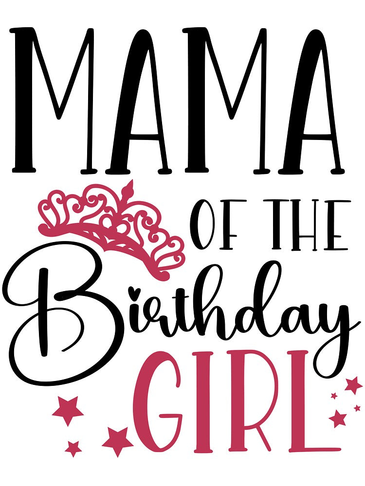 Family Matching Birthday Squad Mama of the Birthday Girl Birthday Squad Party Favors by mysticblvd