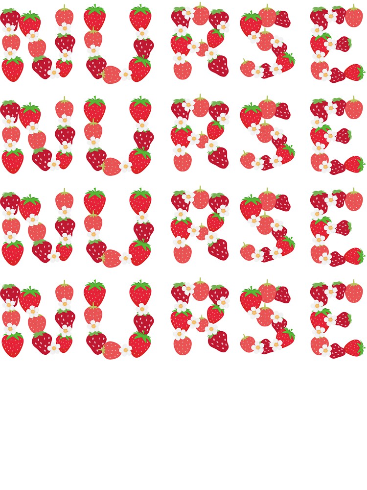 Nurse Strawberry Letters by AsinusAS