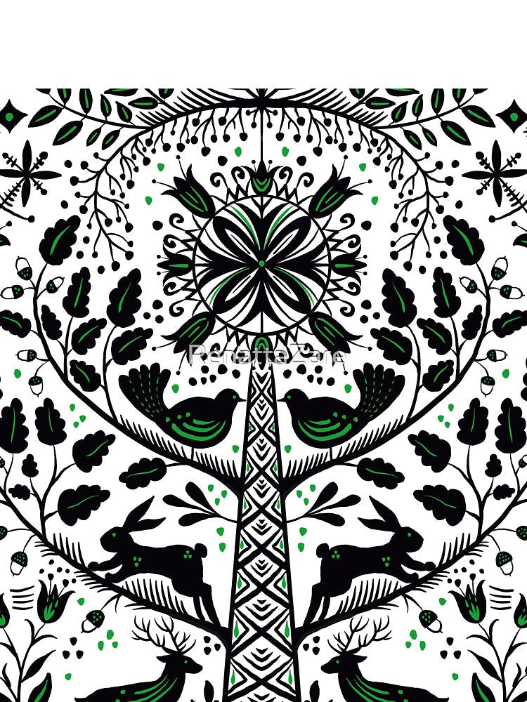 Lithuanian Minimalistic folk pattern by RenattaZare Unisex