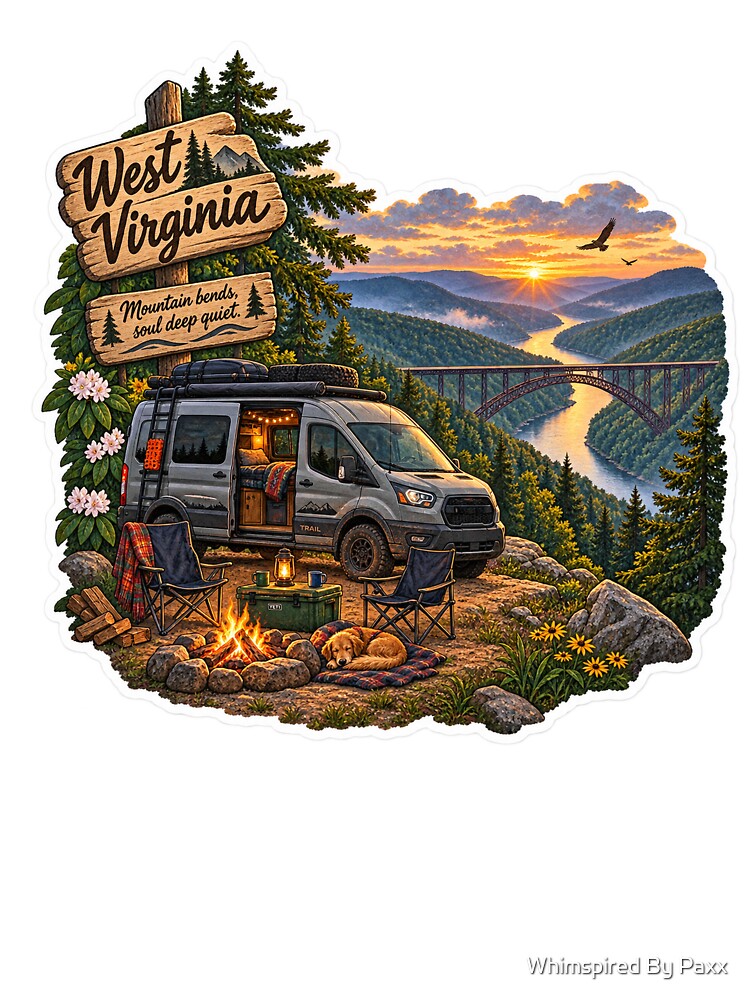 West Virginia Van Life by Whimspired By Paxx