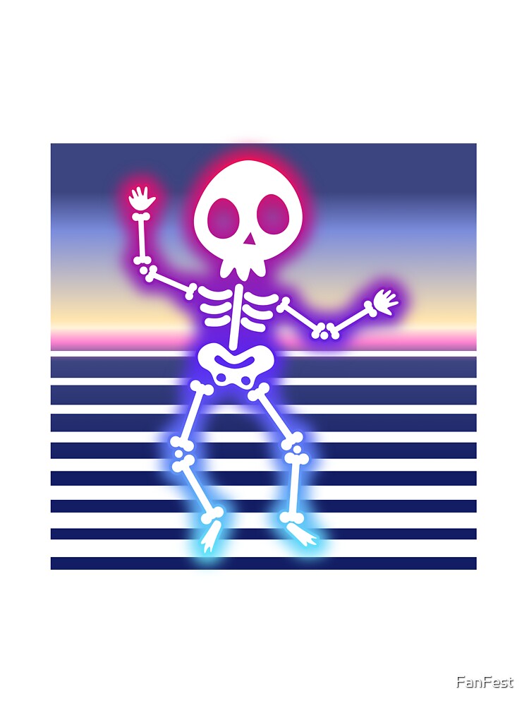 Neon Skeleton by FanFest