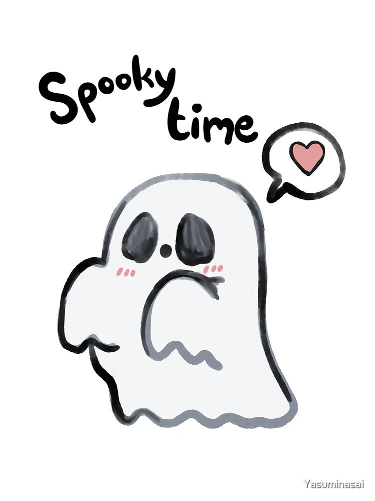 Cute spooky ghost by Yasuminasai