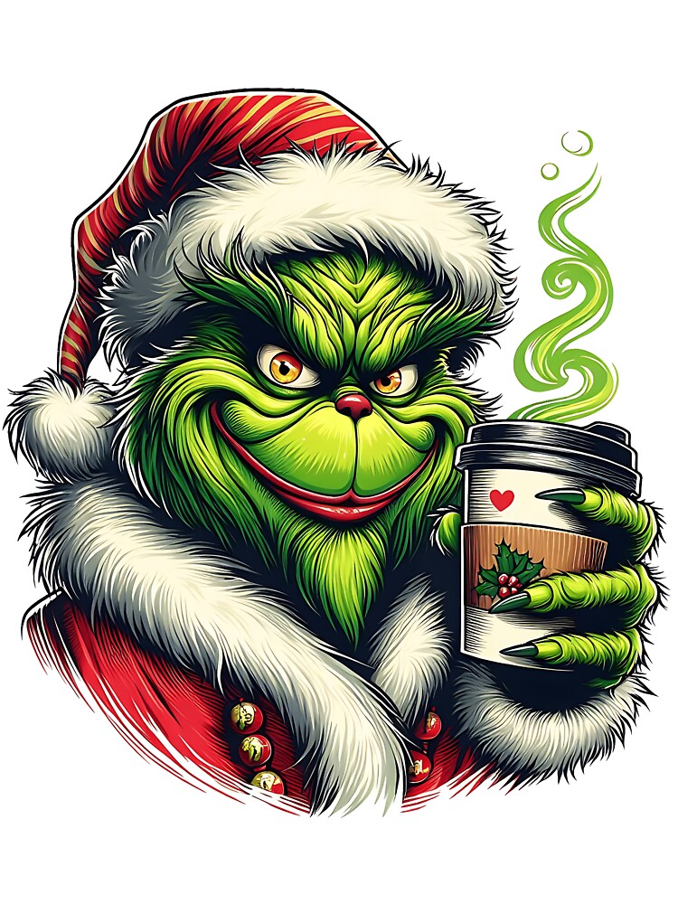 Jolly Grinchy Laughter and Cheerful Christmas PNG Delights: Embrace the Festive Chuckles with Giggle-Inducing Graphics! by elisabade