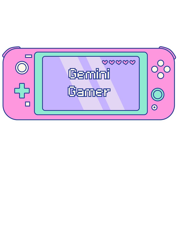 Gemini Zodiac Astrology Gamer Design by Midnight789