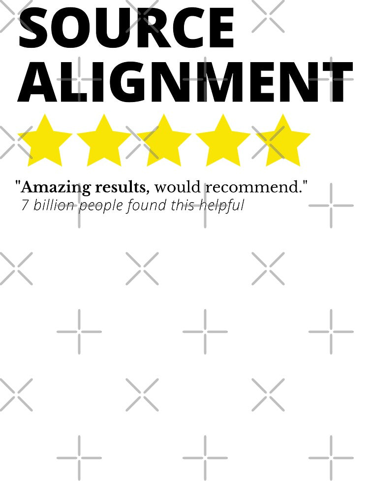 Source Alignment | Review by RonVivero