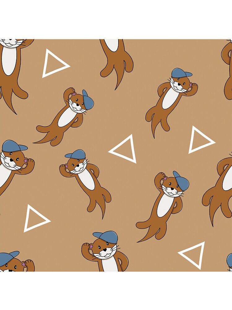 Otters With Blue Hats by SiouxLove