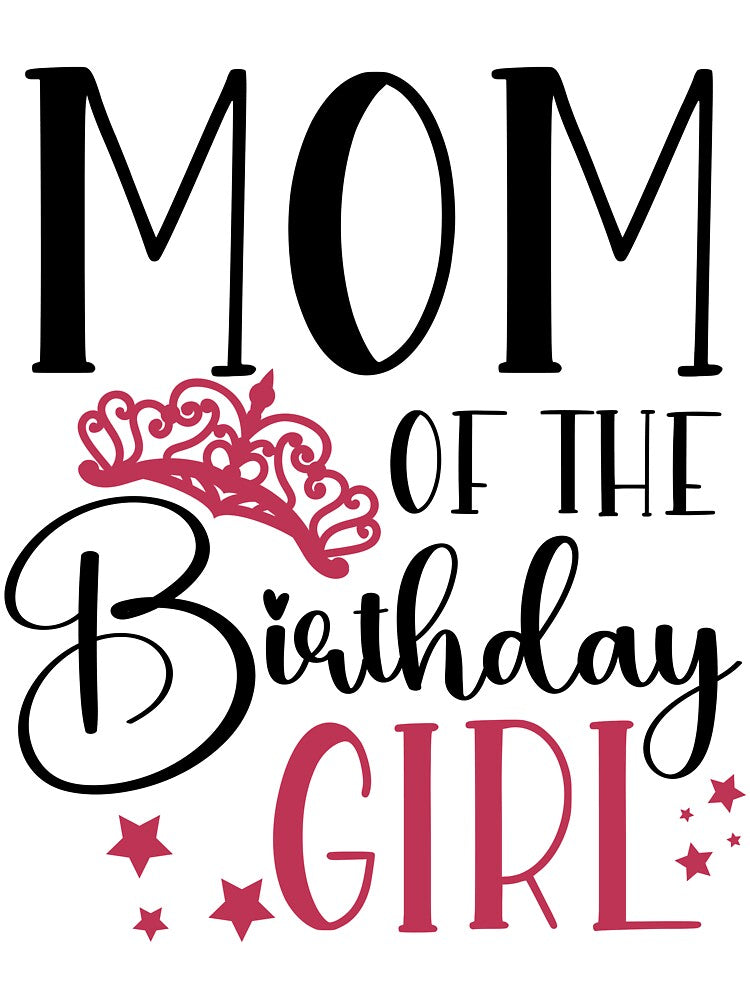 Family Matching Birthday Squad Mom of the Birthday Girl Birthday Squad Party Favors by mysticblvd