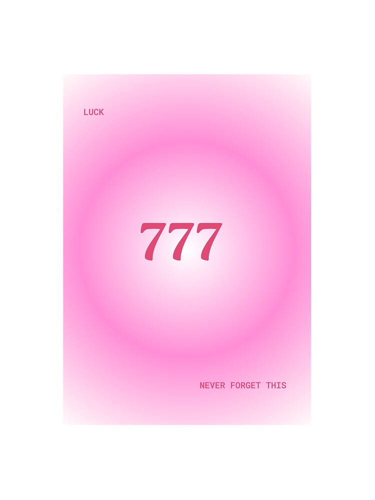 777 angel print by lucymakes03