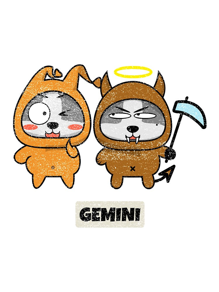 Funny Zodiac Baby Gemini by vukojev-alex