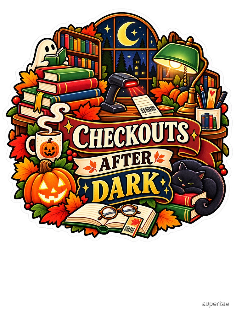 Checkouts After Dark Librarian by supertae