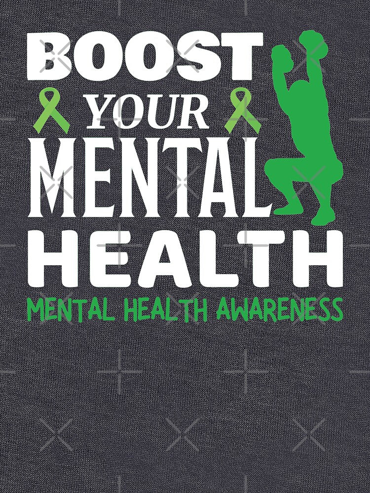 Boost Your Mental Health - Mental Health Awareness - With Exercise by OwlCanvas