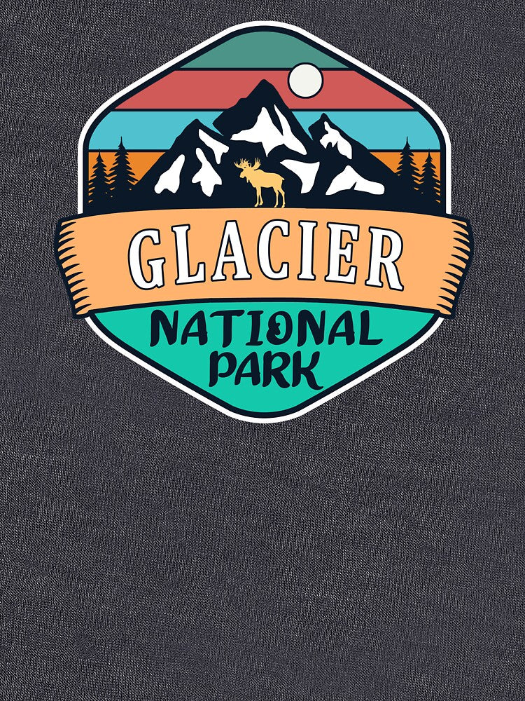 Glacier National Park- Vintage by nature-space