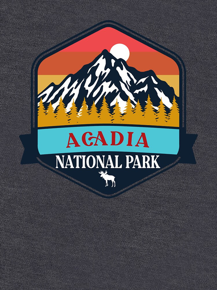 Acadia national Park by Road-tees