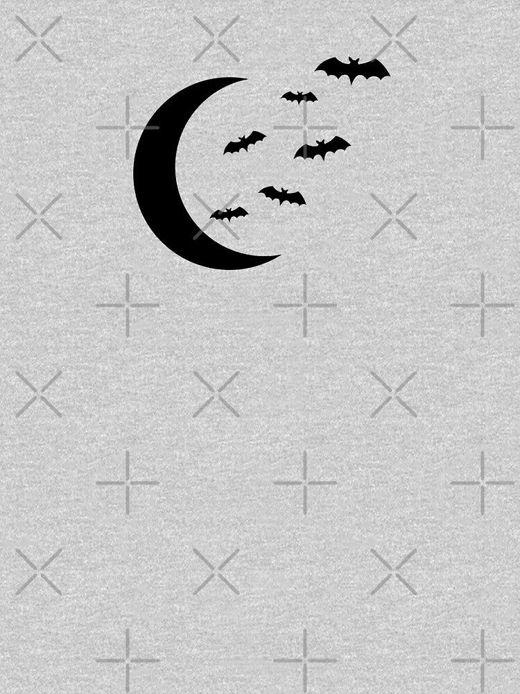 Moon And Bats by JMDesignHouse