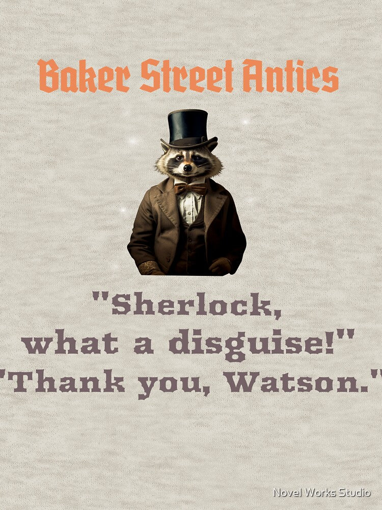 Baker Street Antics – Sherlock Raccoon in Disguise by Novel Works Studio