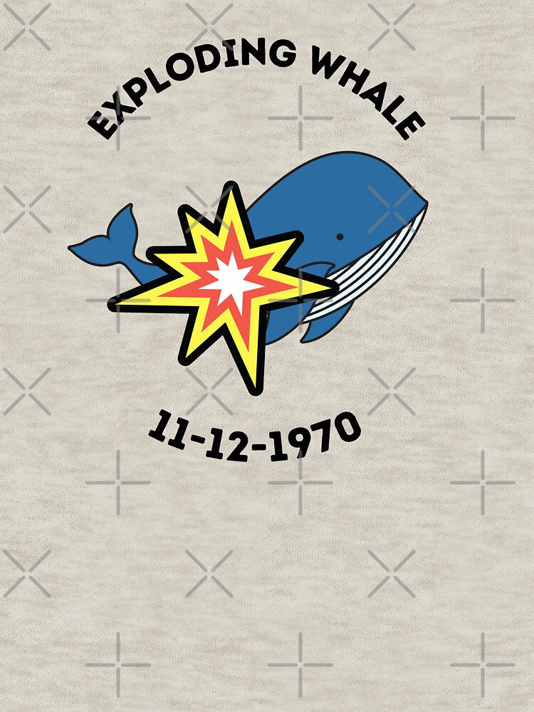 Exploding Whale Commemorative by Kelly McNabb Unisex