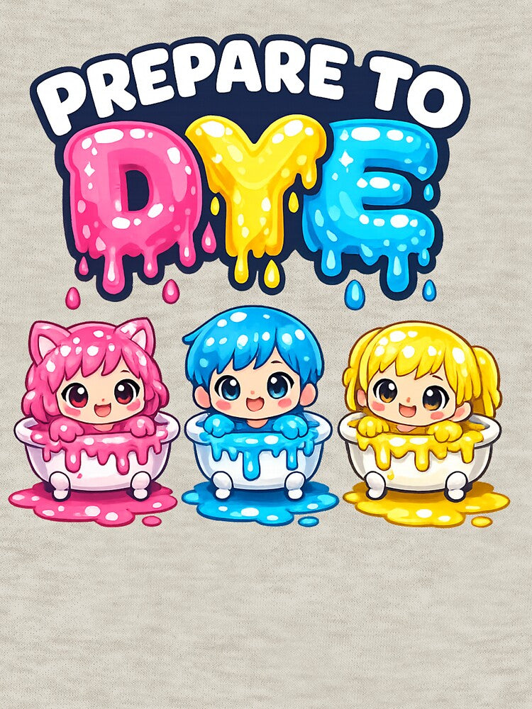 Prepare To Dye Funny Easter Egg Dyeing Humor Easter Party Retro Bunny Egg Hunt Graphic by Azulinyo
