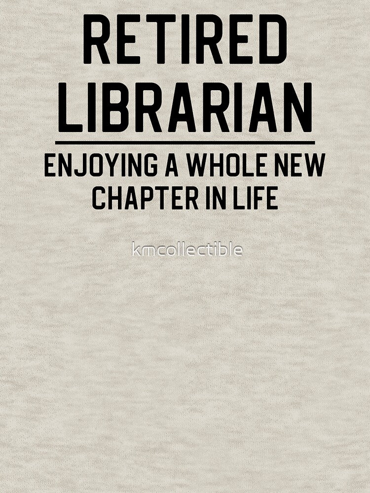 Funny Retired Librarian Gift Librarian Retirement Gift Retired Librarian by kmcollectible