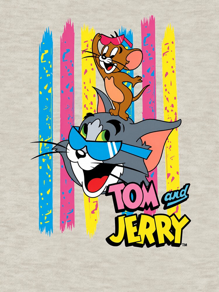 Tom and Jerry Vintage Cartoon Retro Design by Cherry Glow Unisex