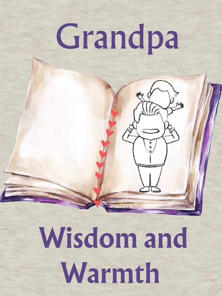 Grandpa Wisdom and Warmth by BuyMeifYouLike