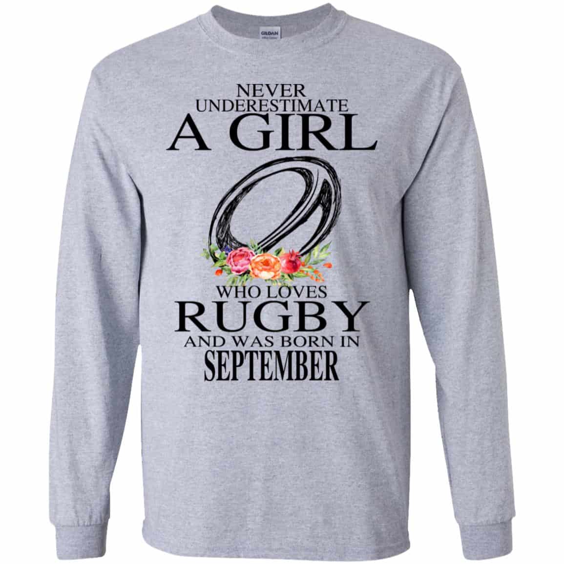A Girl Who Loves Rugby And Was Born In September s, , Tank Unisex