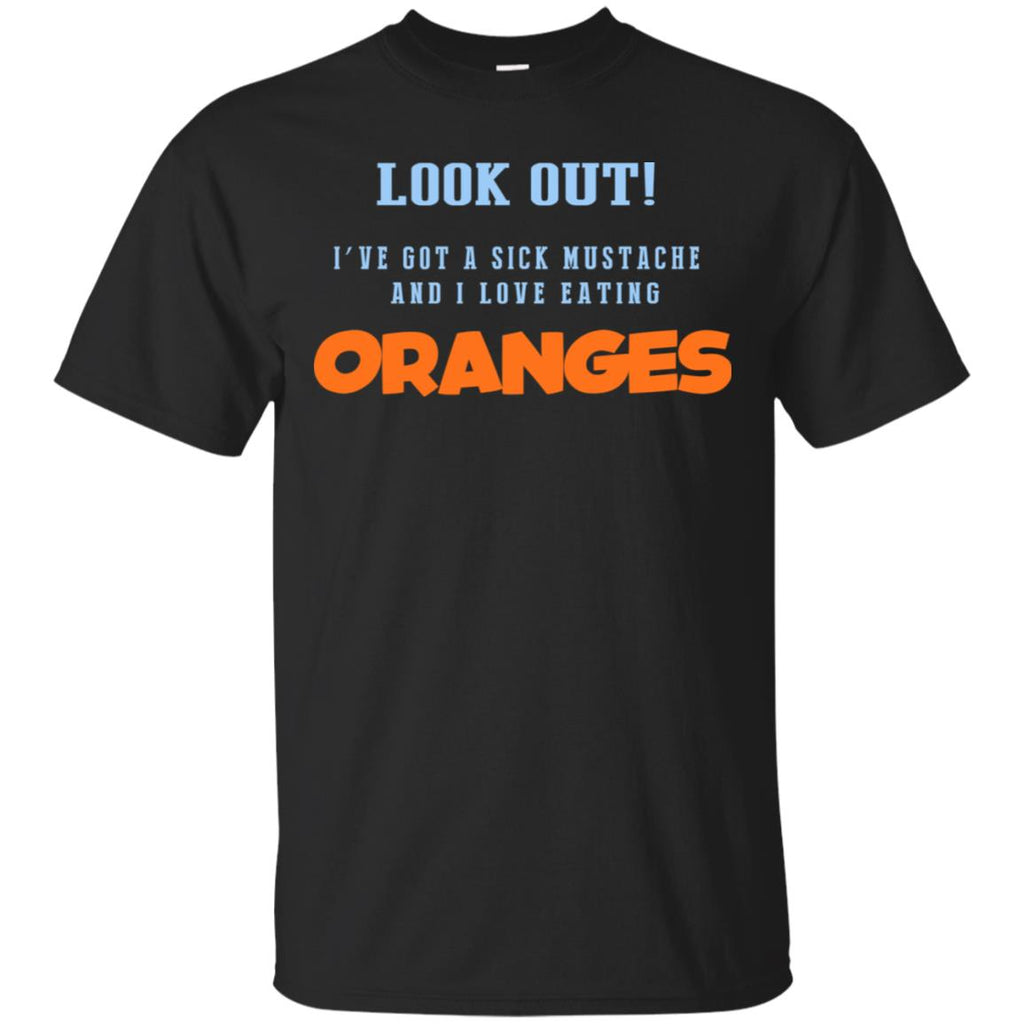 Oranges Food s, I’ve Got A Sick Mustache And I Love Eating s, , Tank Unisex