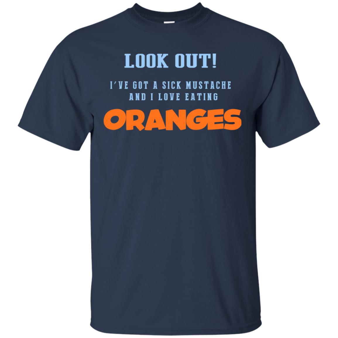 Oranges Food s, I’ve Got A Sick Mustache And I Love Eating s, , Tank Unisex
