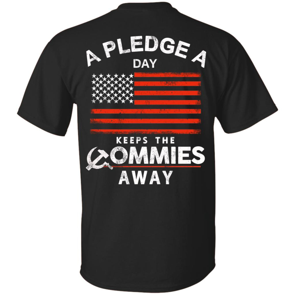 A Pledge A Day Keeps The Commies Away s, , Tank Unisex