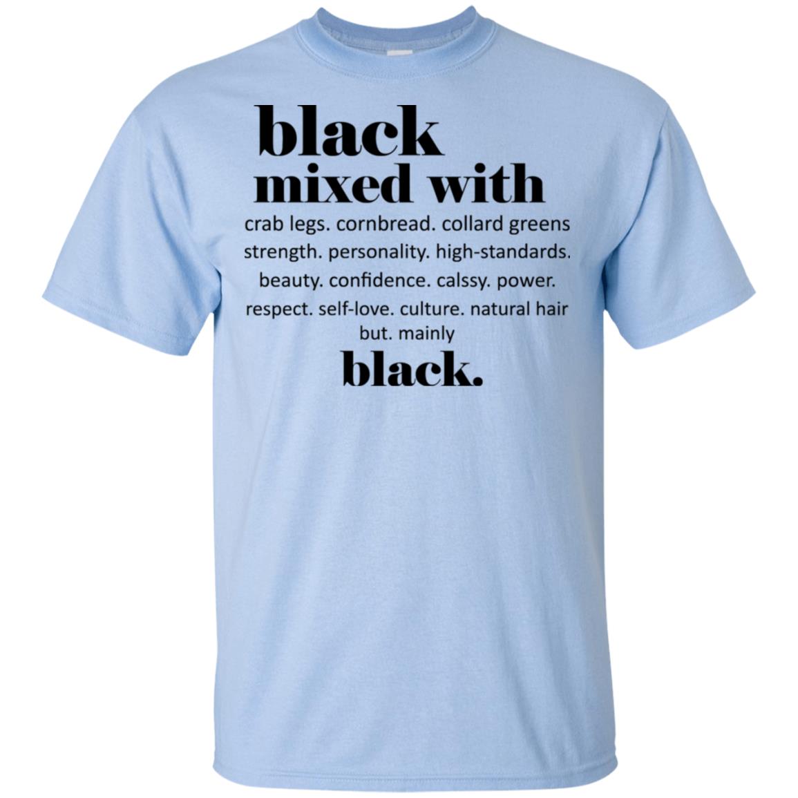 Black Mixed With Crab Legs Cornbread Collard Greens Strength s, , Tank Unisex