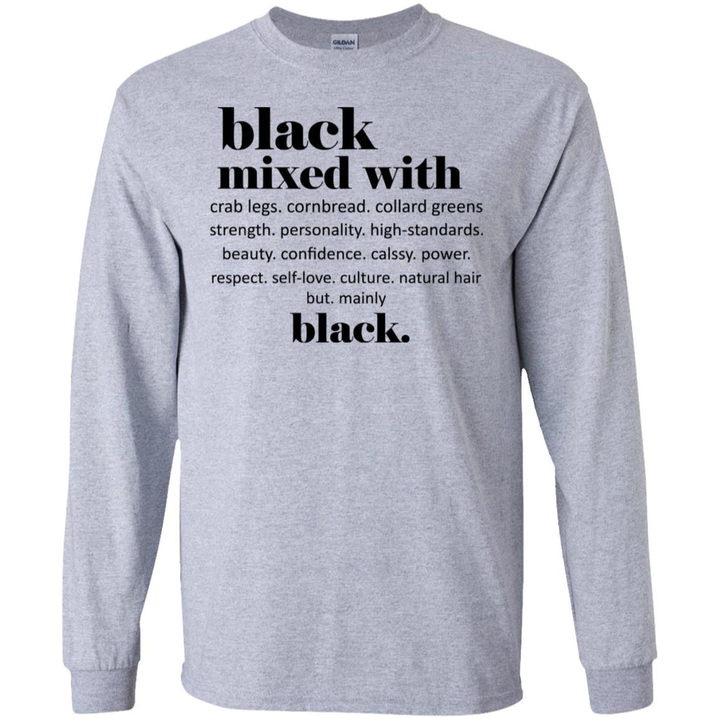 Black Mixed With Crab Legs Cornbread Collard Greens Strength s, , Tank Unisex