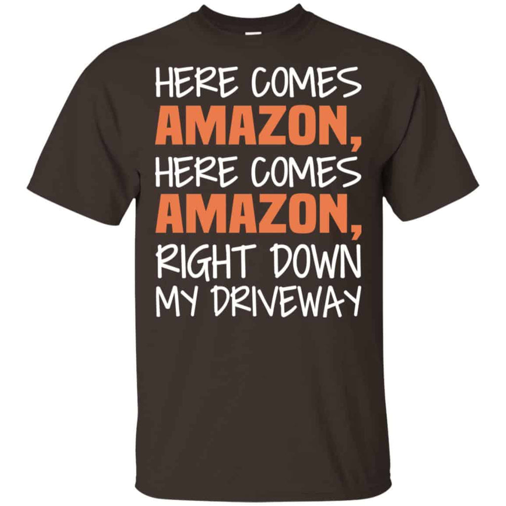 Here Comes Amazon Here Come Amazon Right Down My Driveway s, , Tank Unisex