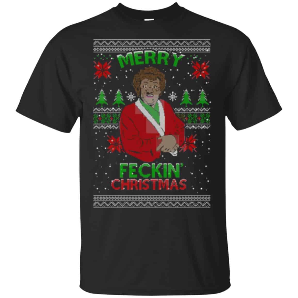 Merry Fecking Christmas Mrs Browns Boys Sweater, Unisex