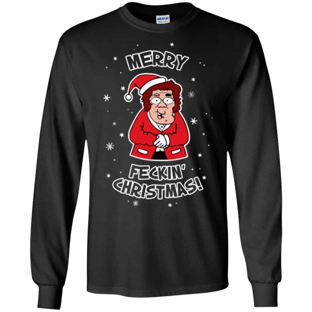 Merry Fecking Christmas Mrs Browns Boys Sweater, , s Unisex