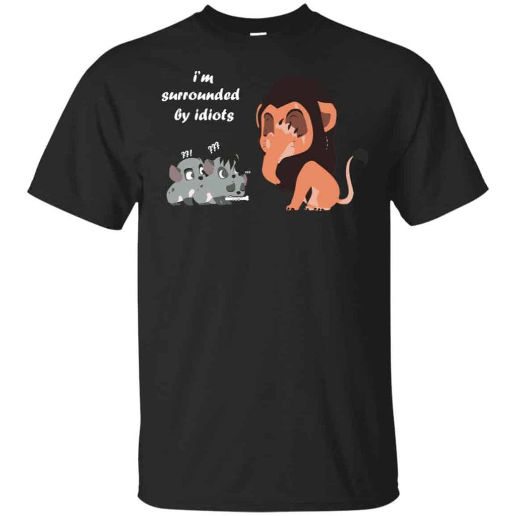 I’m Surrounded By idiots Lion King Shirt, , Tank Unisex
