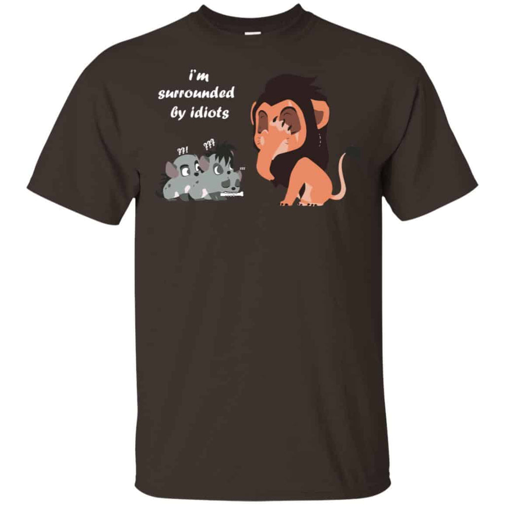 I’m Surrounded By idiots Lion King Shirt, , Tank Unisex