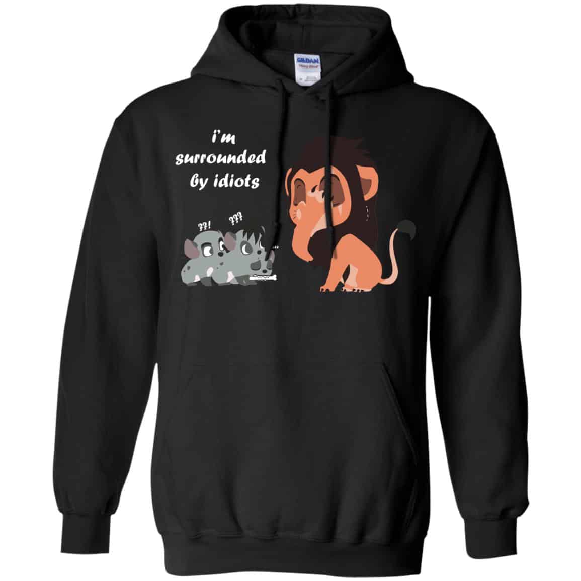 I’m Surrounded By idiots Lion King Shirt, , Tank Unisex
