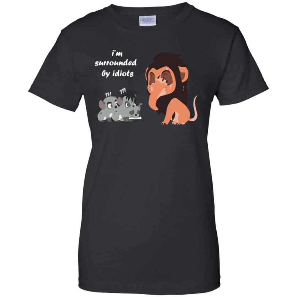 I’m Surrounded By idiots Lion King Shirt, , Tank Unisex