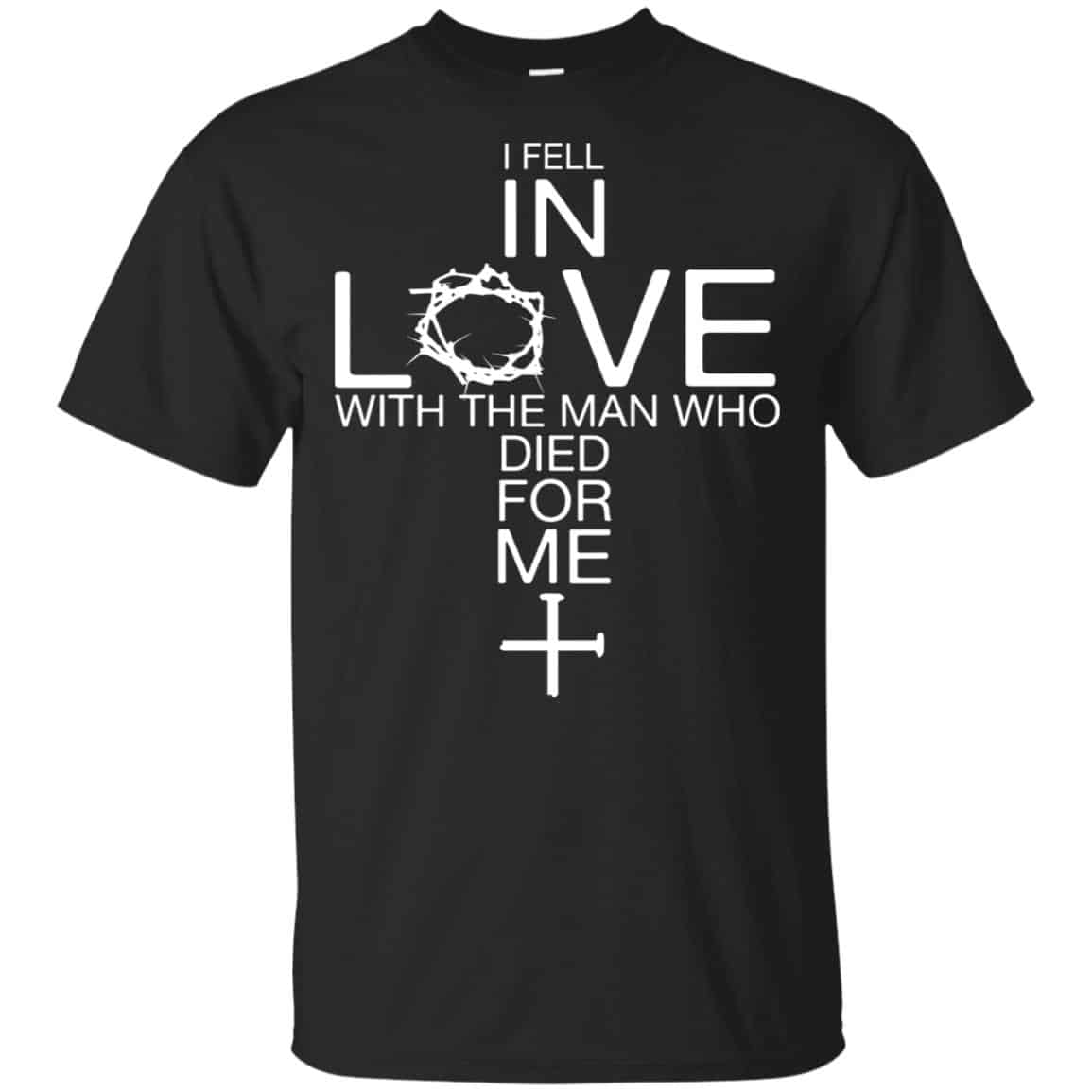 I Fell In Love With The Man Who Died For Me Shirt, , Tank Unisex
