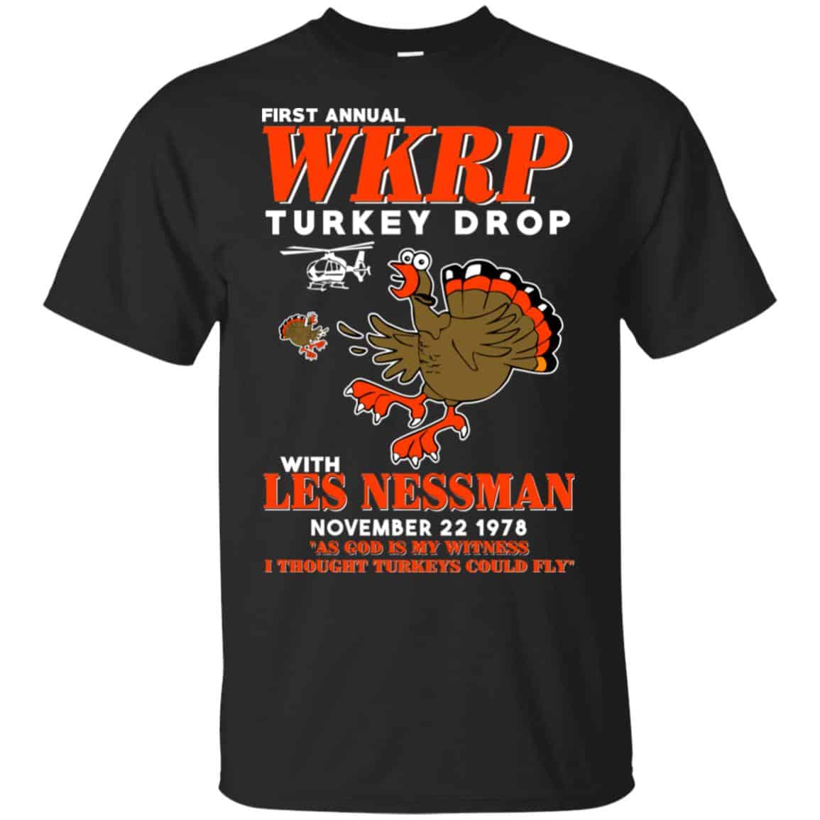 First Annual WKRP Turkey Drop With Les Nessman s, , Tank Unisex