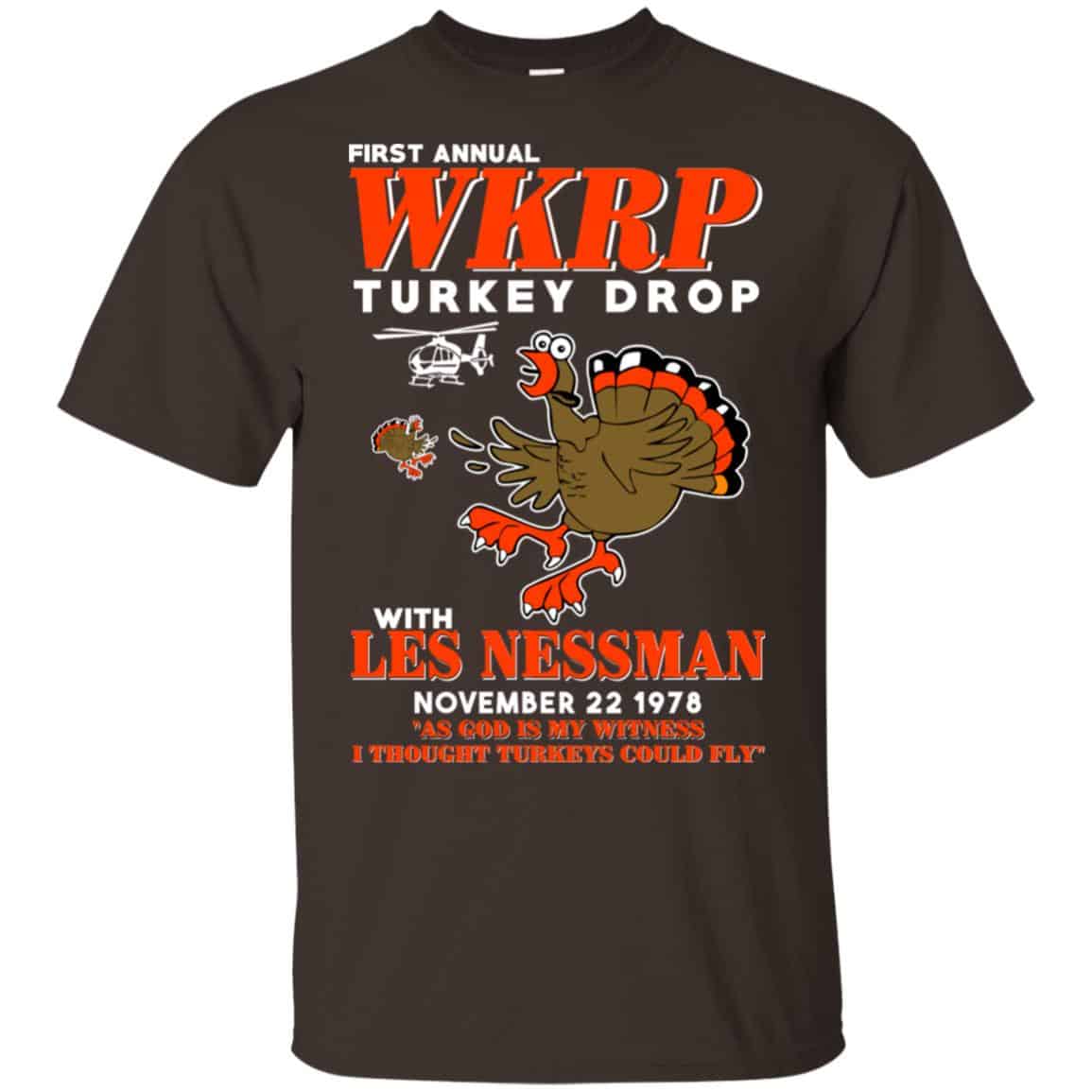 First Annual WKRP Turkey Drop With Les Nessman s, , Tank Unisex