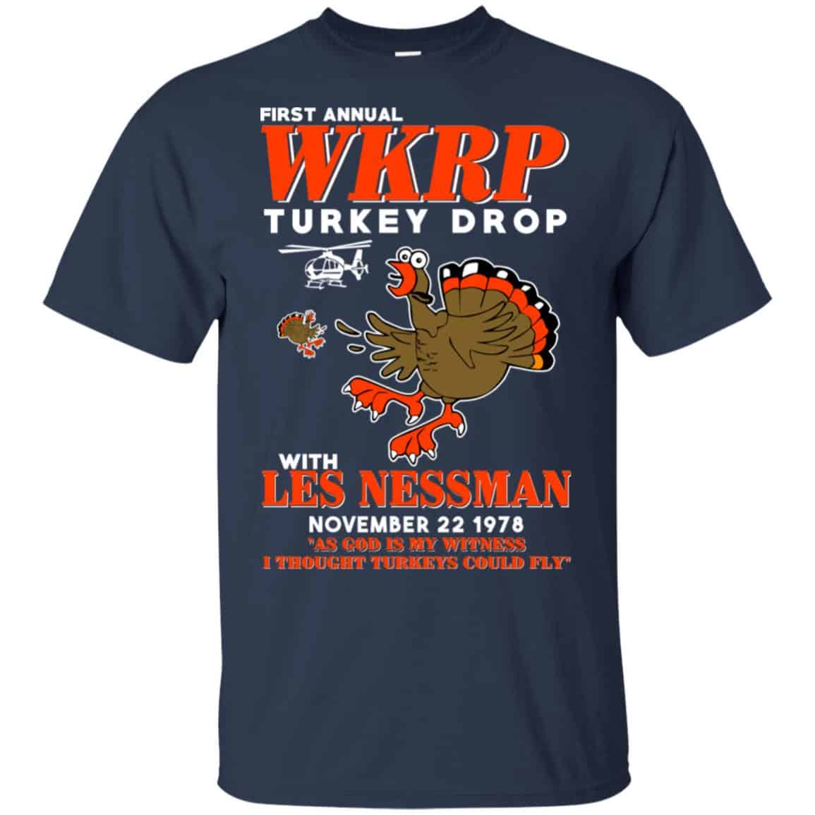 First Annual WKRP Turkey Drop With Les Nessman s, , Tank Unisex