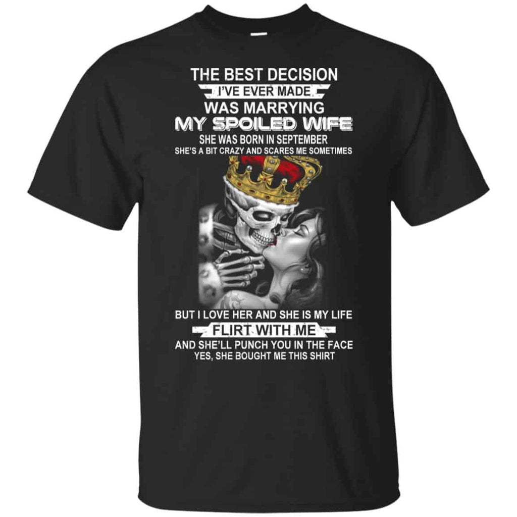 Decision Marrying My Spoiled Wife September Husband s, , Tank Unisex