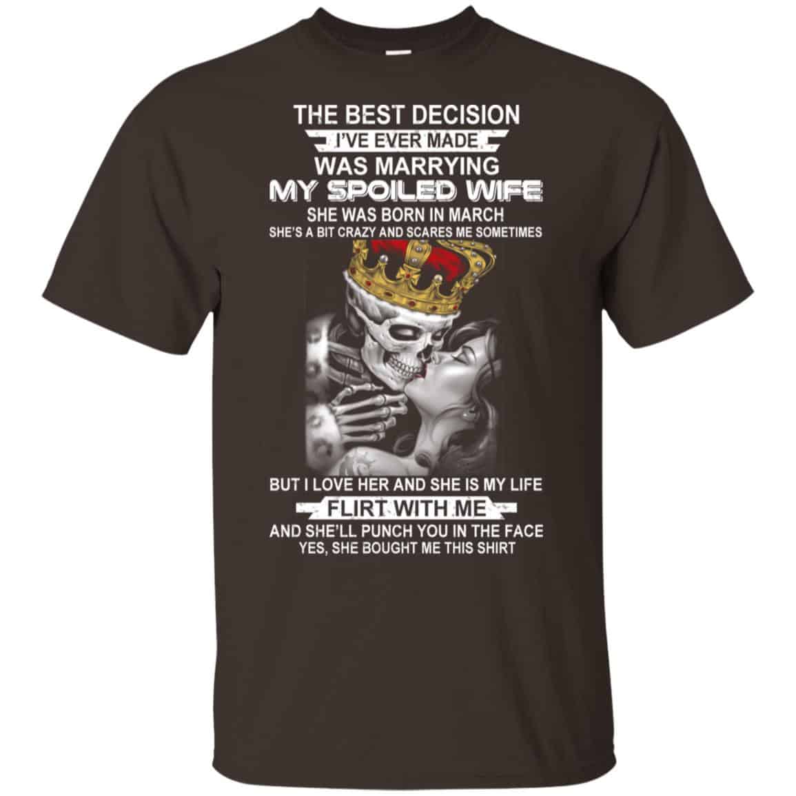 Decision Marrying My Spoiled Wife March Husband s, , Tank Unisex