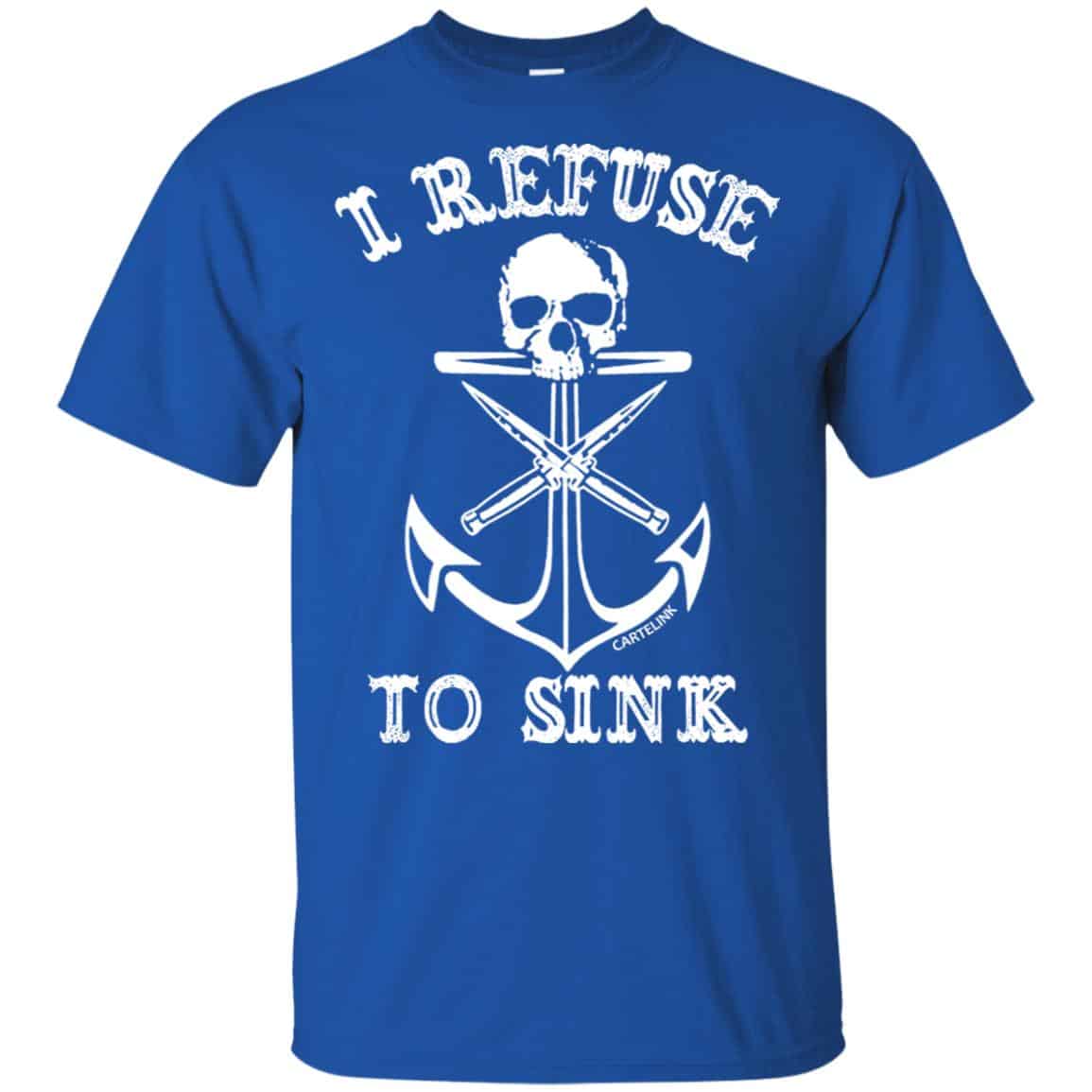 I Refuse To Sink Shirt, , Tank Unisex