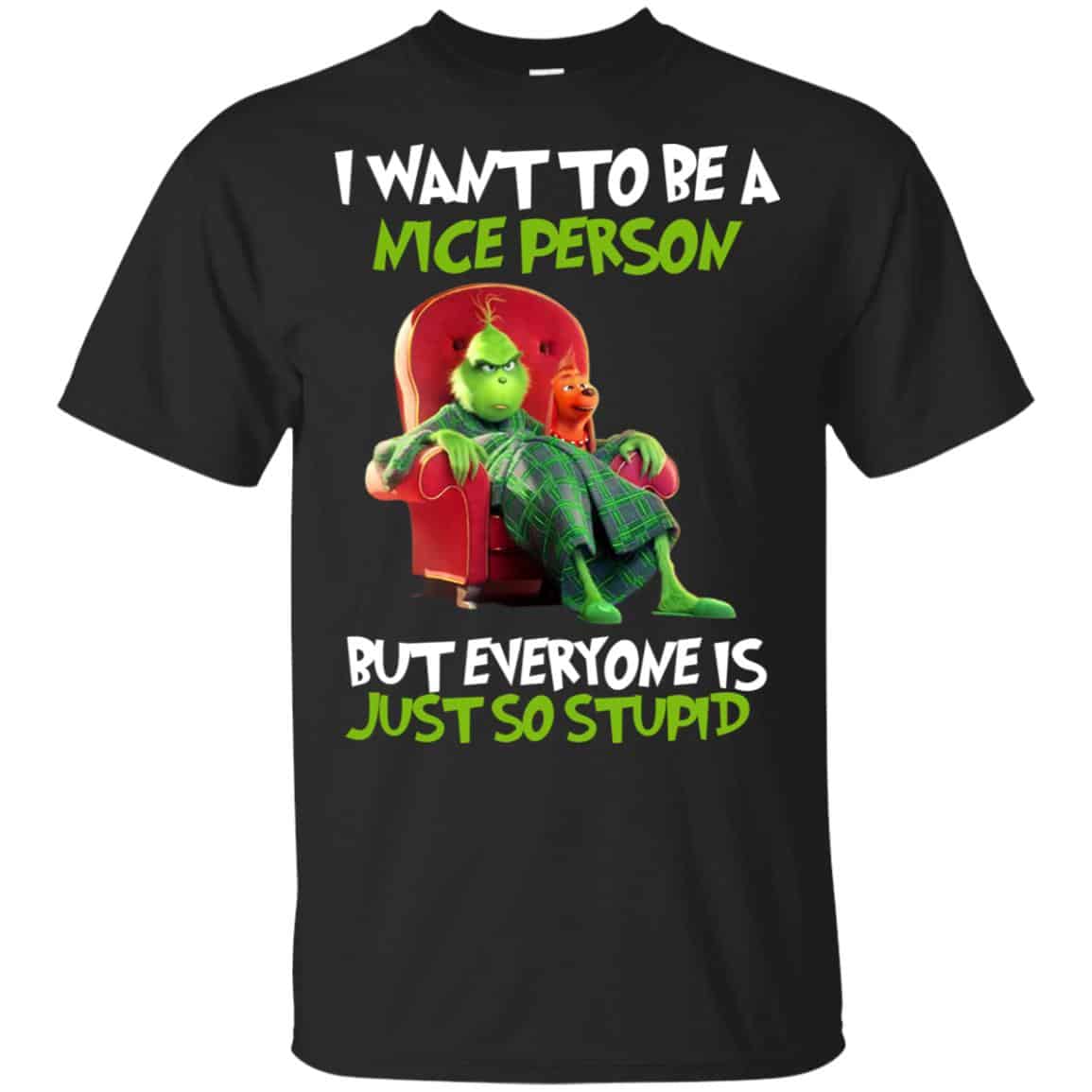 The Grinch: I Want To Be A Nice Person But Everyone Is Just So Stupid s, , Tank
