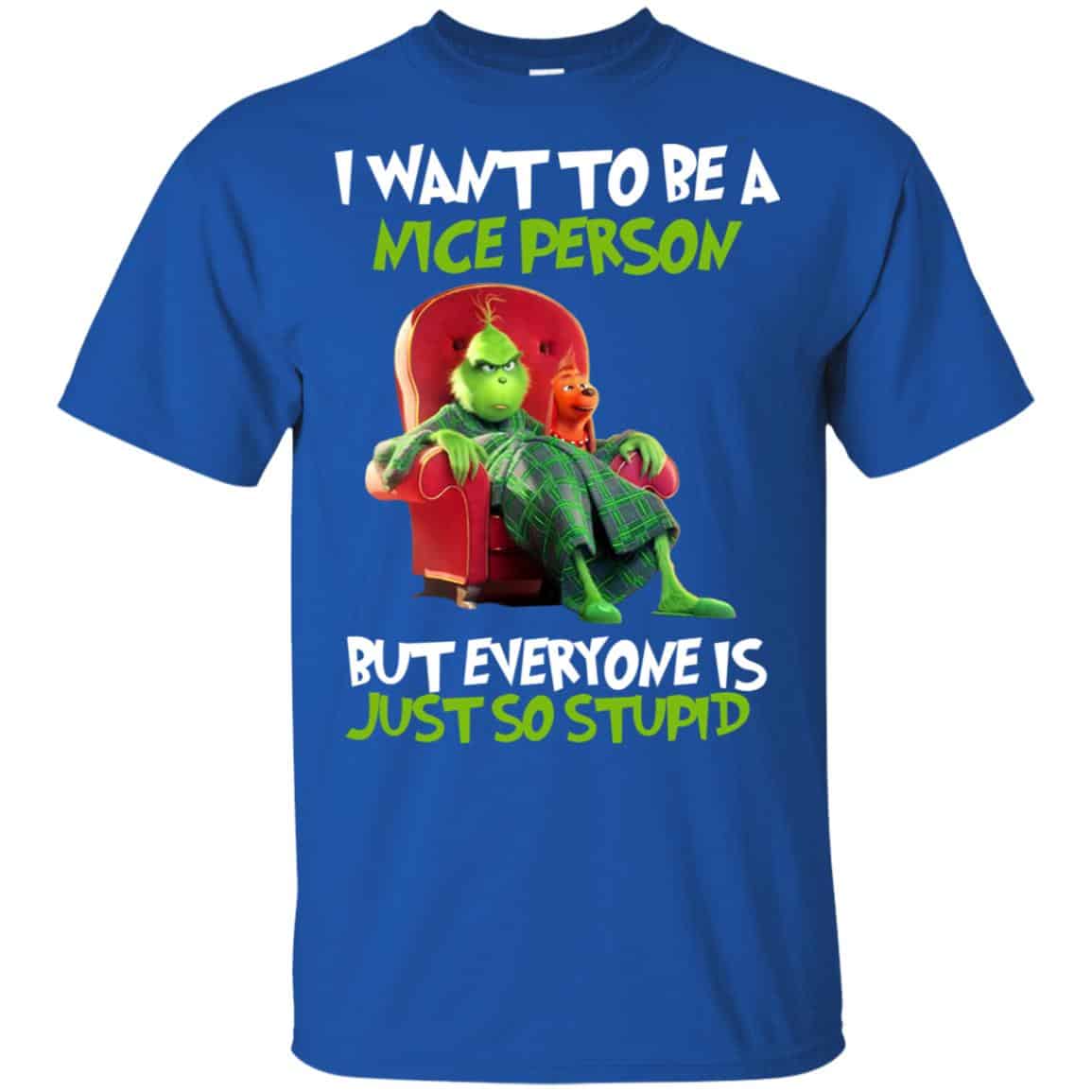 The Grinch: I Want To Be A Nice Person But Everyone Is Just So Stupid s, , Tank
