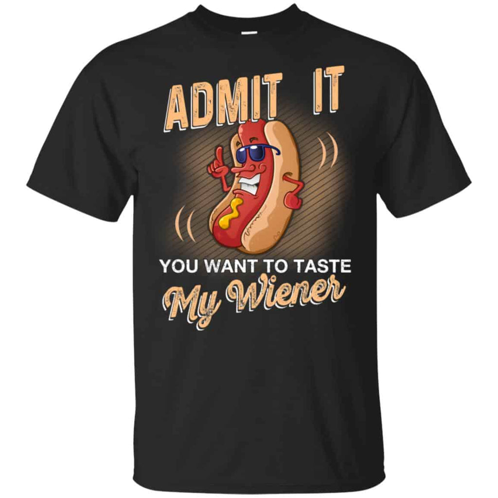 Admit It You Want To Taste My Wiever Hot Dog s, , Tank Unisex