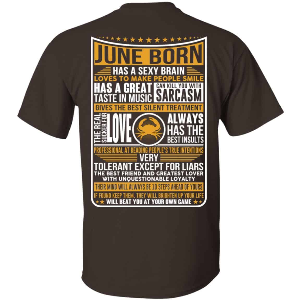 June Born Has A Sexy Brain Loves To Make People Smile s, , Tank Unisex