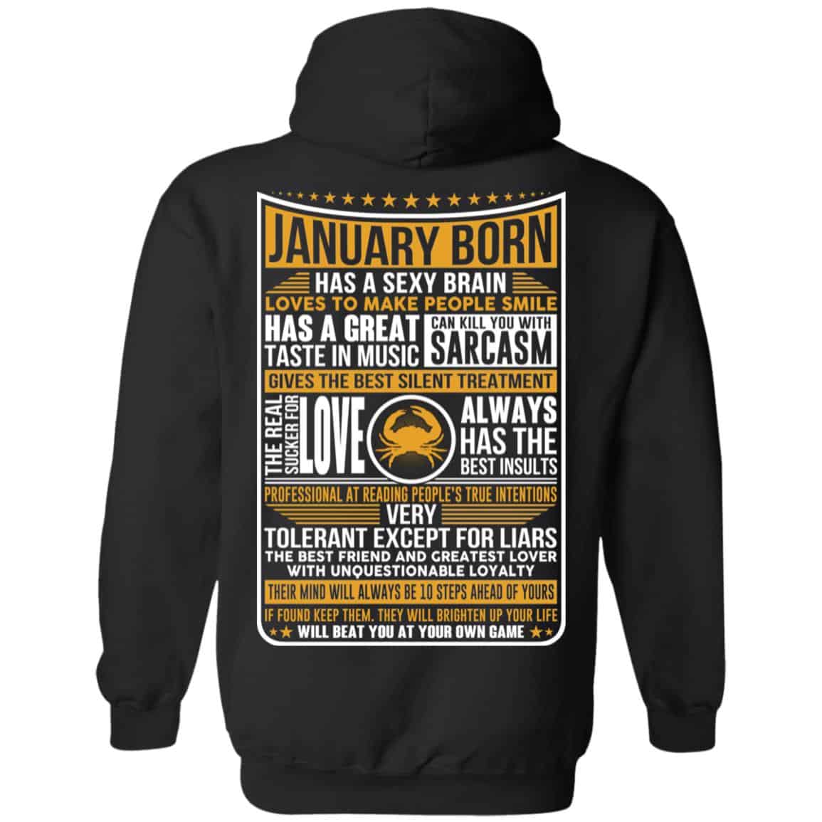 January Born Has A Sexy Brain Loves To Make People Smile s, , Tank Unisex