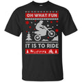 Motocross Sweater Christmas Oh What Fun It Is To Ride s, , Sweater Unisex